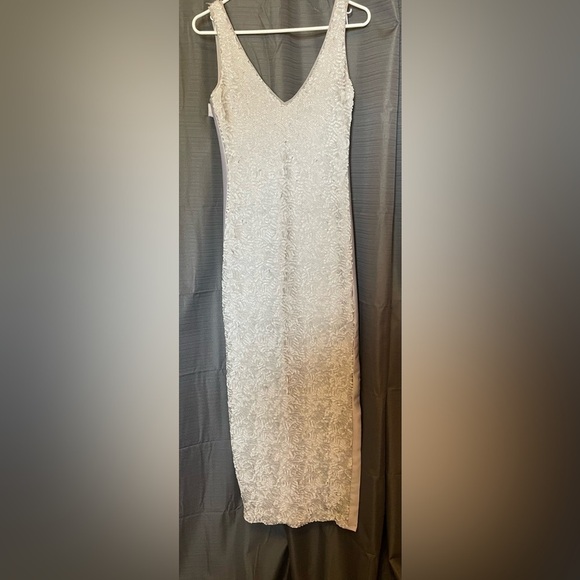 Halston Heritage sequined gown